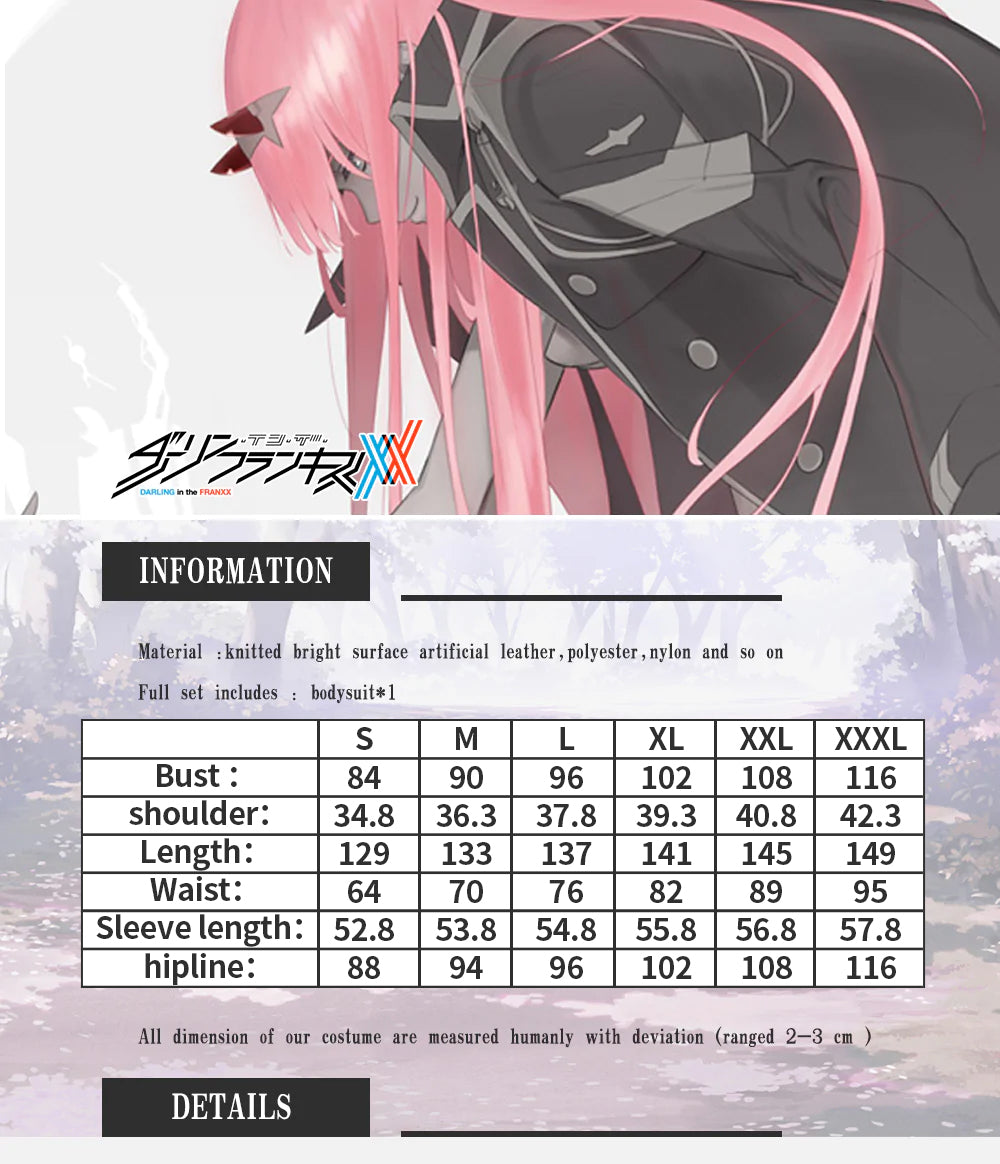 UWOWO Anime DARLING In The FRANXX Cosplay Plus Size Costume Zero Two CODE:002 Bodysuit Plug Suit Christmas Gifts 14 UWOWO Anime DARLING In The FRANXX Cosplay Plus Size Costume Zero Two CODE:002 Bodysuit Plug Suit Christmas Gifts -Uwowocosplay Shop 02 3f64dd8f 879f 45bf 99bd 761050da76a1