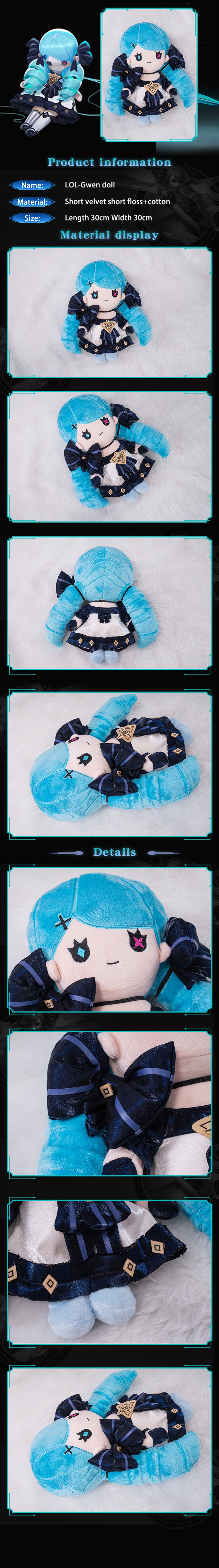 Game League Of Legends/LOL Gwen Doll Cosplay Props(Unofficial, Only Cosplay Props) 12 Game League Of Legends/LOL Gwen Doll Cosplay Props(Unofficial, Only Cosplay Props) -Uwowocosplay Shop 0902a93f60a05144286c5d575aab3aae