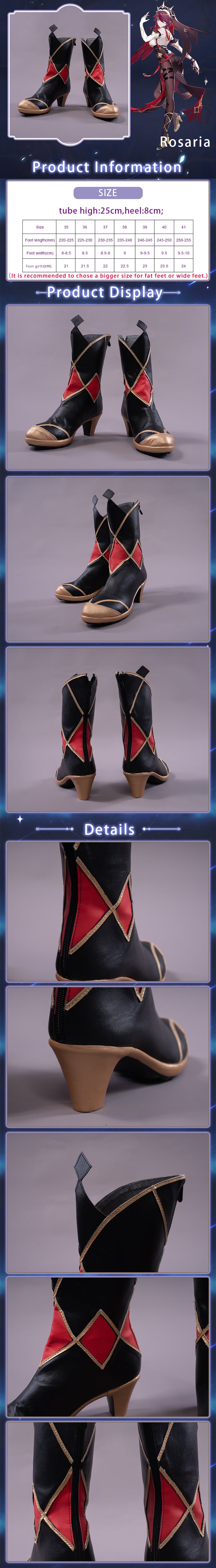 Uwowo Game Genshin Impact Cosplay Rosaria Thorny Benevolence Cosplay Shoes 12 Uwowo Game Genshin Impact Cosplay Rosaria Thorny Benevolence Cosplay Shoes -Uwowocosplay Shop 1 01 8cba8fe2 1140 4912 9db4 616602e755f5