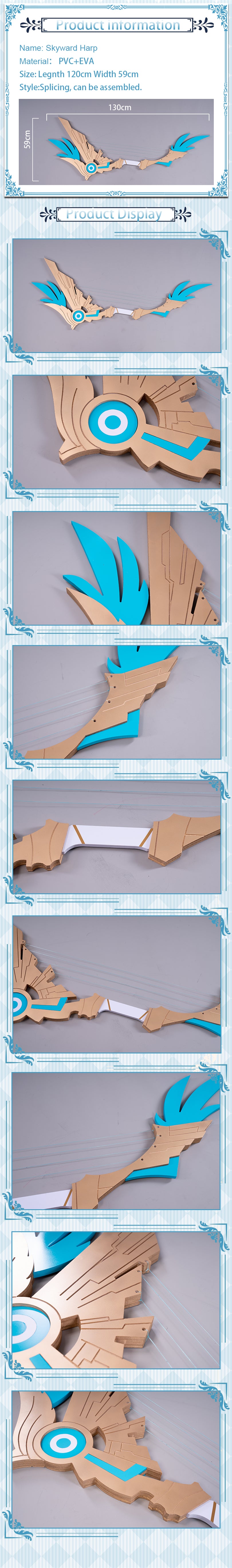 Uwowo Game Genshin Impact Weapons Venti Skyward Harp Cosplay Props Bows Props 12 Uwowo Game Genshin Impact Weapons Venti Skyward Harp Cosplay Props Bows Props -Uwowocosplay Shop 5f1826cdb7ce18ab41be016cff760fd6