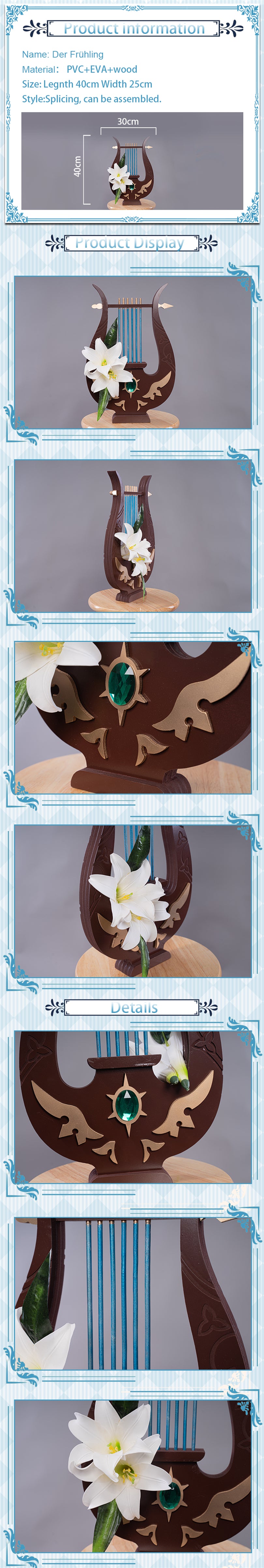 Uwowo Game Genshin Impact Venti Weapons Lyre Der Frühling Cosplay Props 12 Uwowo Game Genshin Impact Venti Weapons Lyre Der Frühling Cosplay Props -Uwowocosplay Shop 75fdb433e2103f17080e383990f7521a