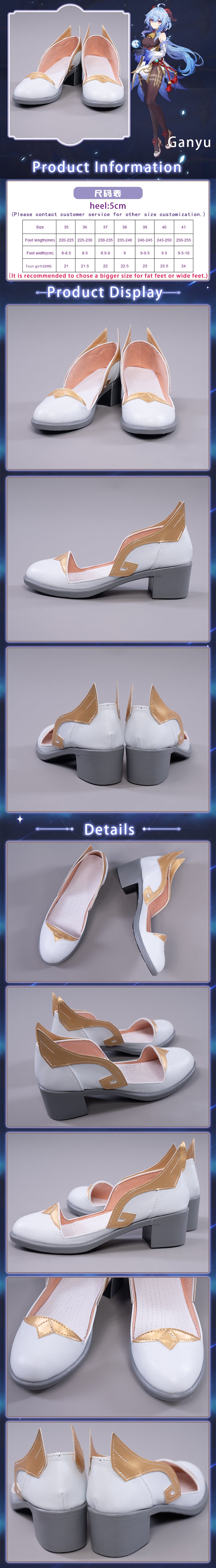 Uwowo Game Genshin Impact Cosplay Ganyu Plenilune Gaze Cosplay Shoes 12 Uwowo Game Genshin Impact Cosplay Ganyu Plenilune Gaze Cosplay Shoes -Uwowocosplay Shop 863406bc62df639d7ee1f0cdd68817f1