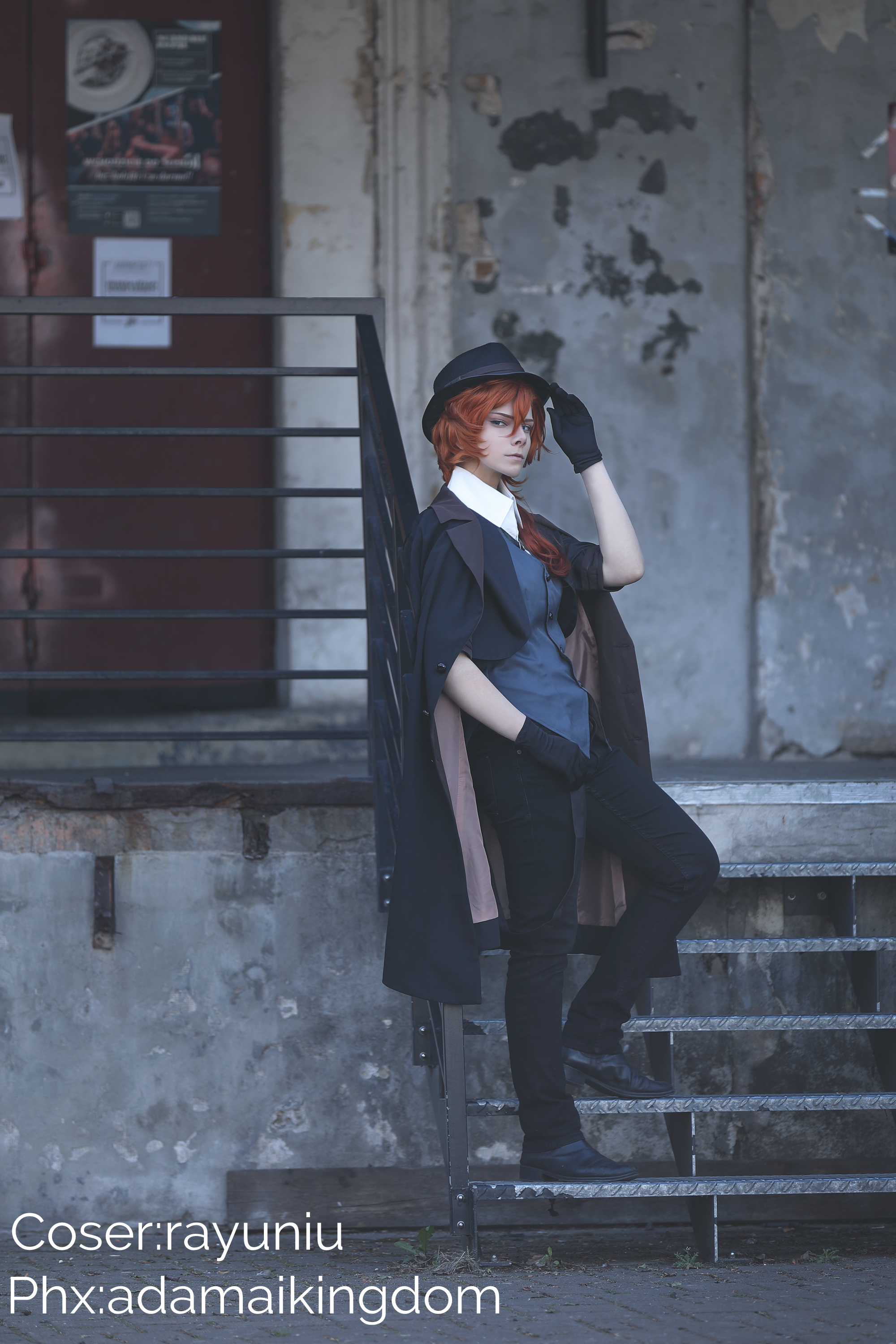 UWOWO Anime Bungou Stray Dogs Port Mafia Polyester Nakahara Chuya Chuuya Cosplay Costume 17 UWOWO Anime Bungou Stray Dogs Port Mafia Polyester Nakahara Chuya Chuuya Cosplay Costume -Uwowocosplay Shop Copy of MG 0605 Edit
