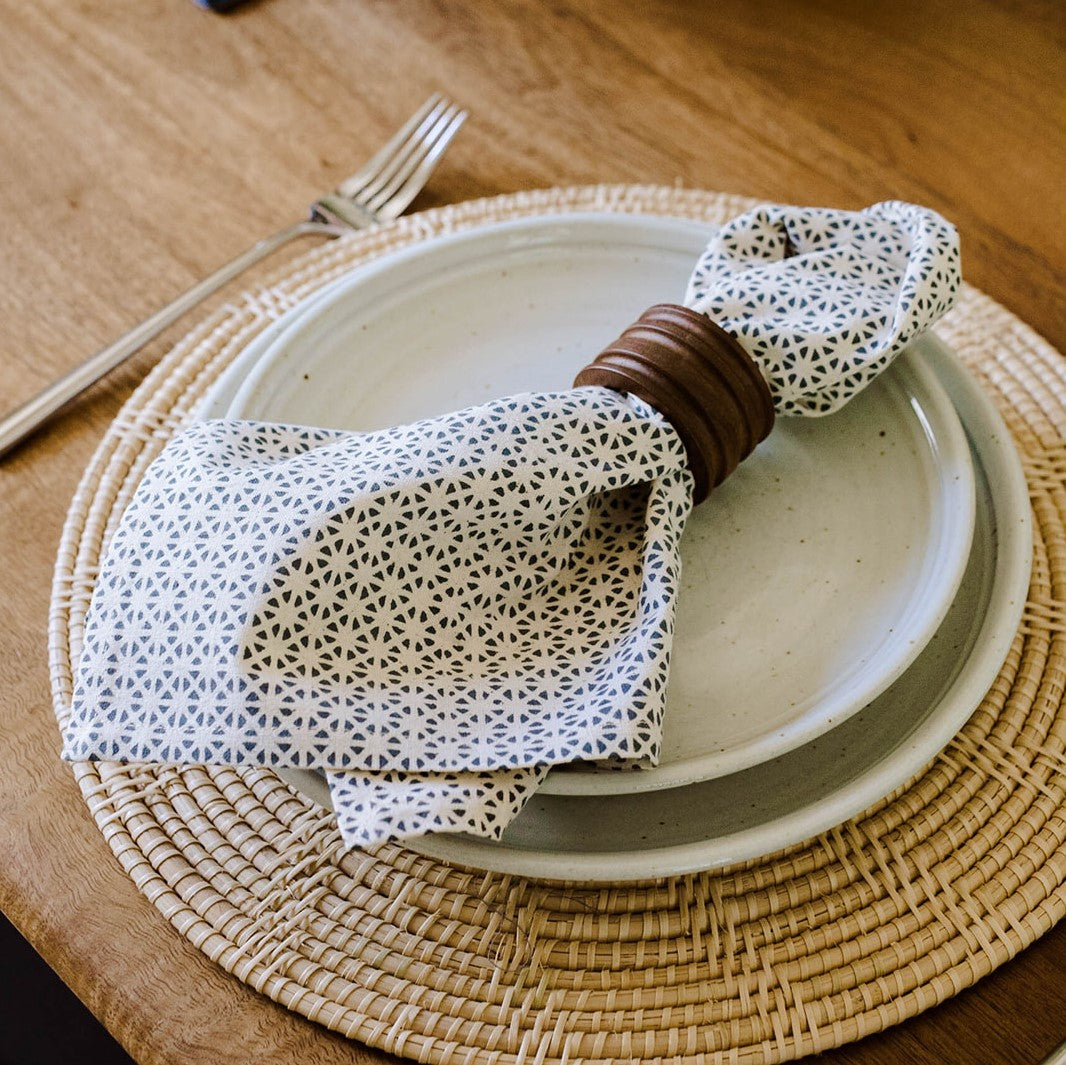 Blue Robin Napkin Set