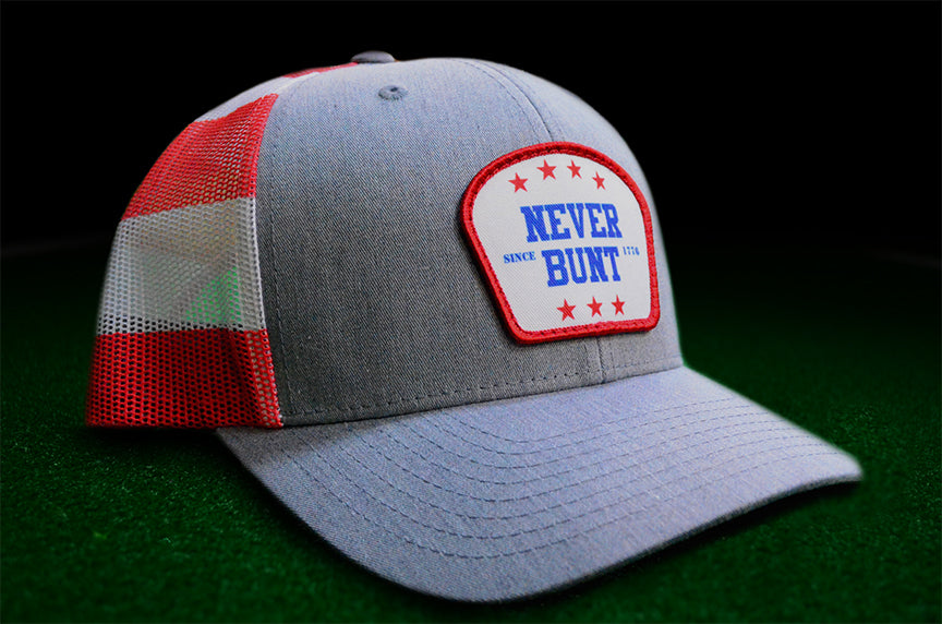 Never Bunt Since 1776 SnapBack Trucker - Stars & Bars Special Edition