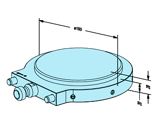 Erowa ER-033719 Cover PowerChuck P with RCS