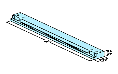 Erowa ER-038985 ManoSet Rail L Length 850mm XXL