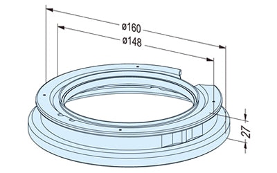 Erowa ER-055751 Sealing Ring for Pallet ?115