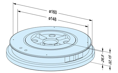 Erowa ER-055761 Sealing Ring for Holder 72