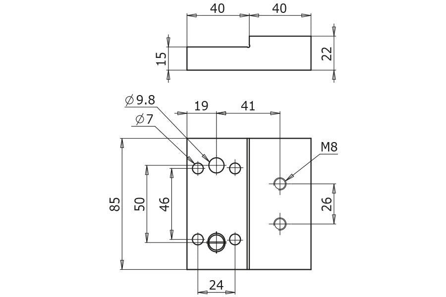 System 3R C 457 980, Adapter C