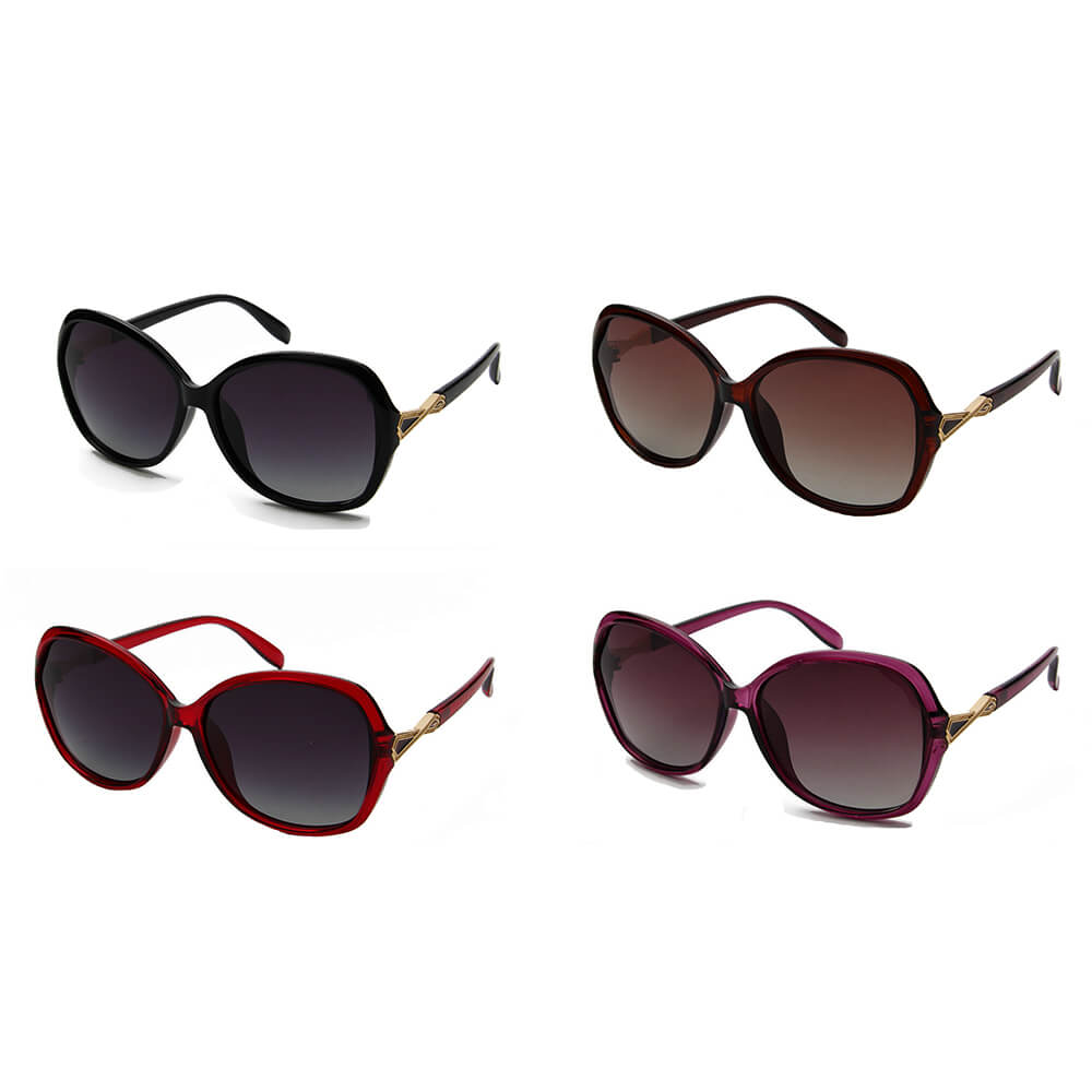 SORIA - Women Oversize Polarized Square Fashion Sunglasses