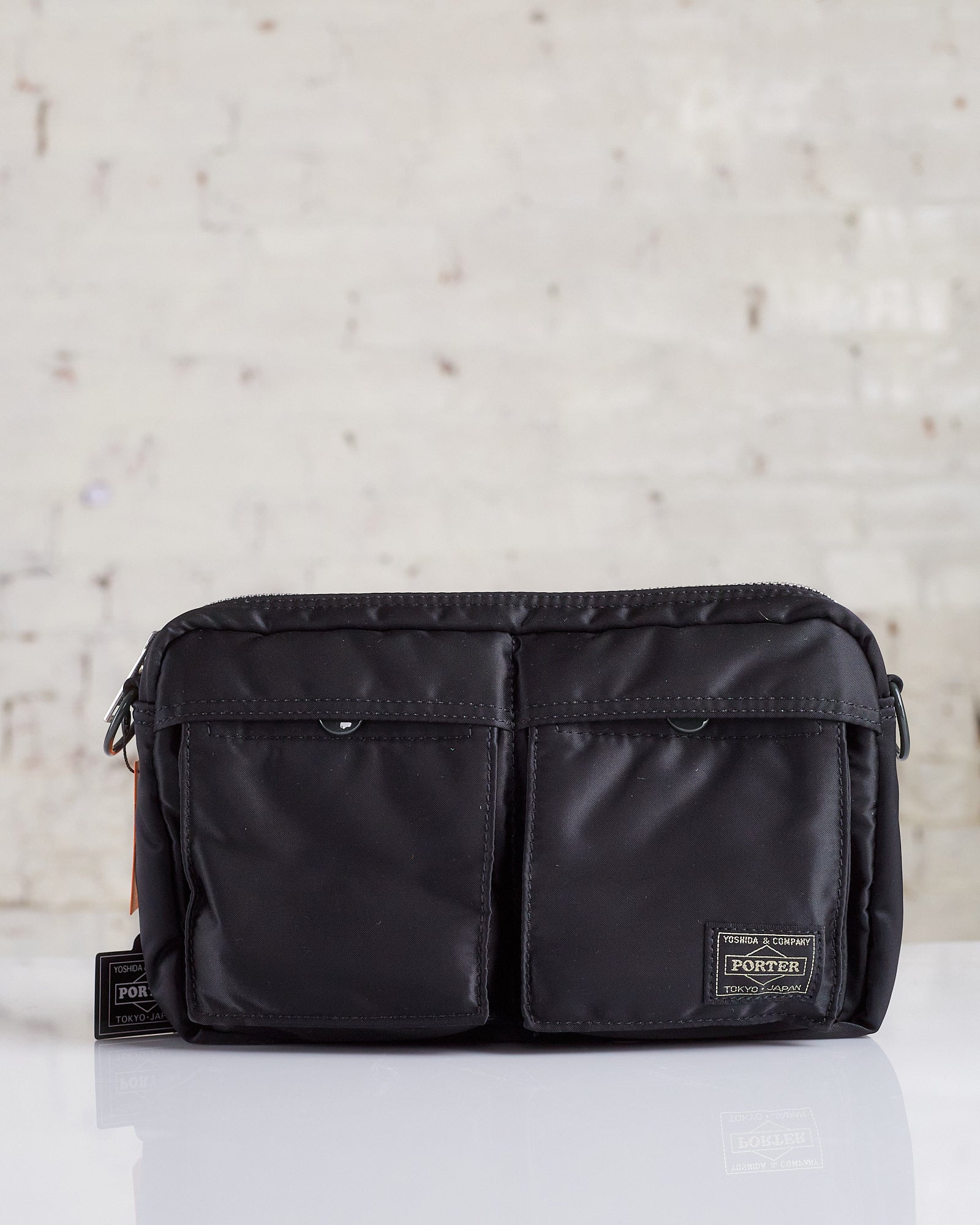 Porter Tanker Shoulder Bag Black