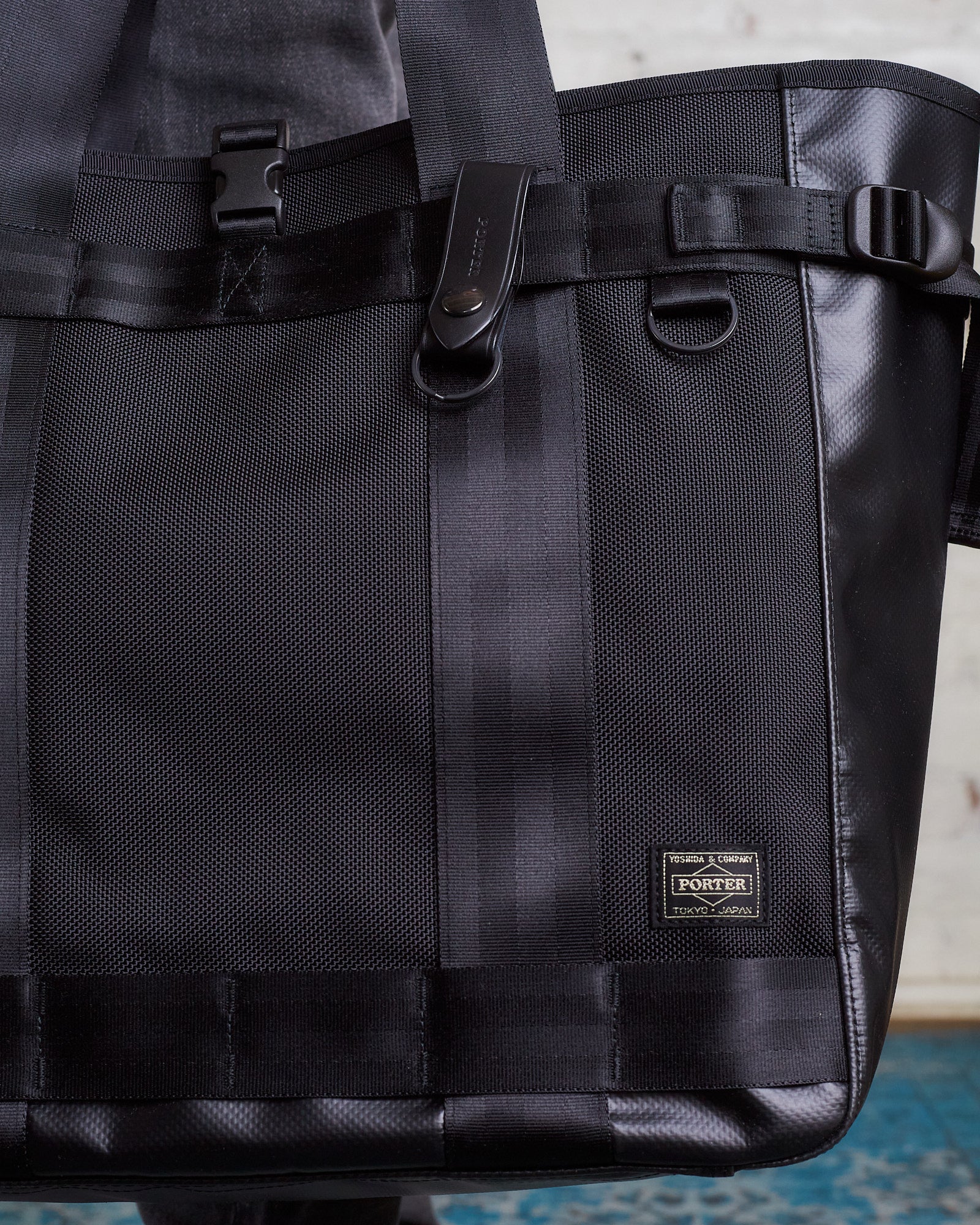 Porter Heat Tote Bag Black