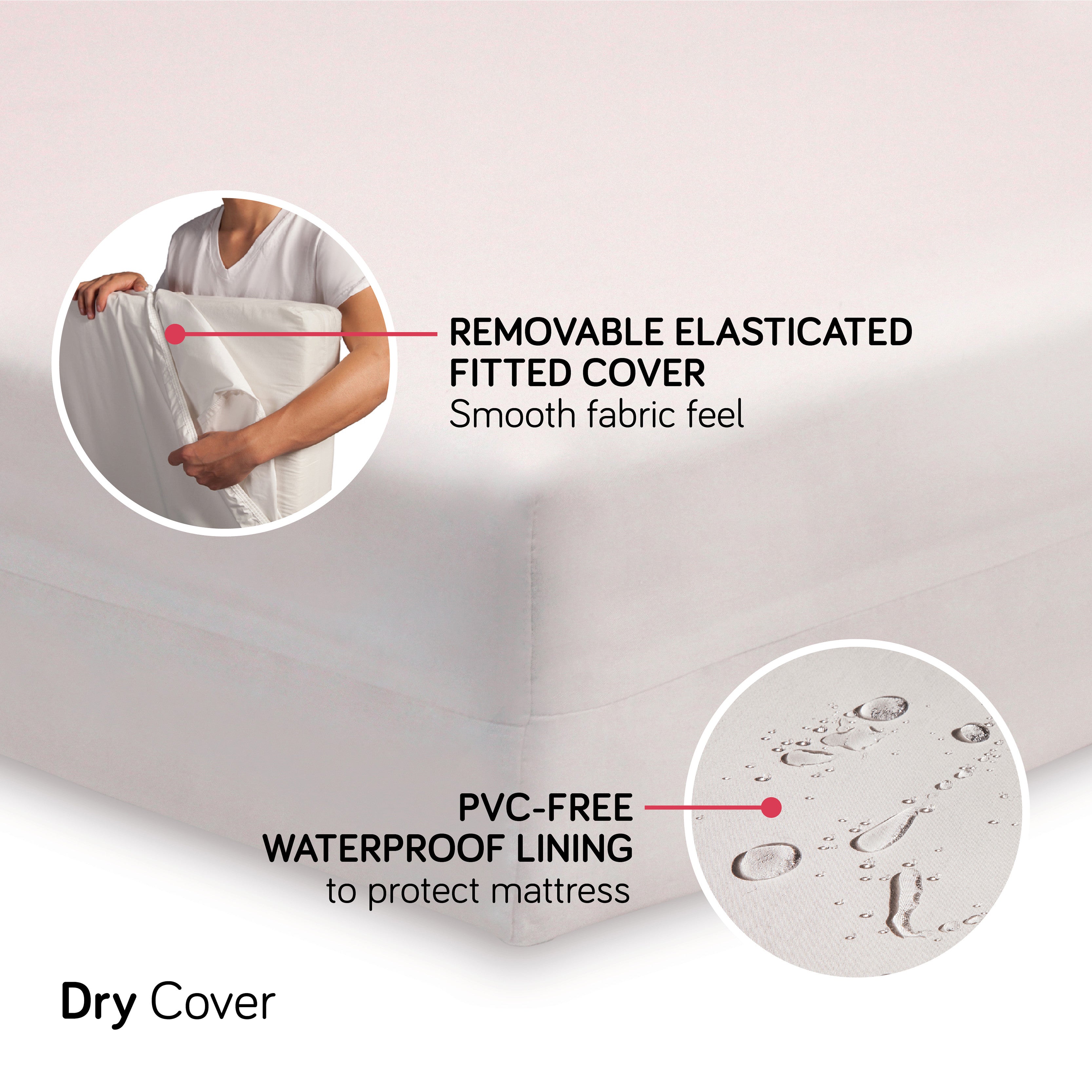 Replacement Dry Cover | Full-Size Crib Mattress | Pure Core