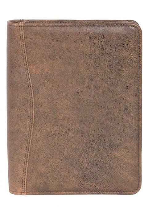 Scully Aero Squadron Vintage Leather Weekly/Monthly Planner Agenda