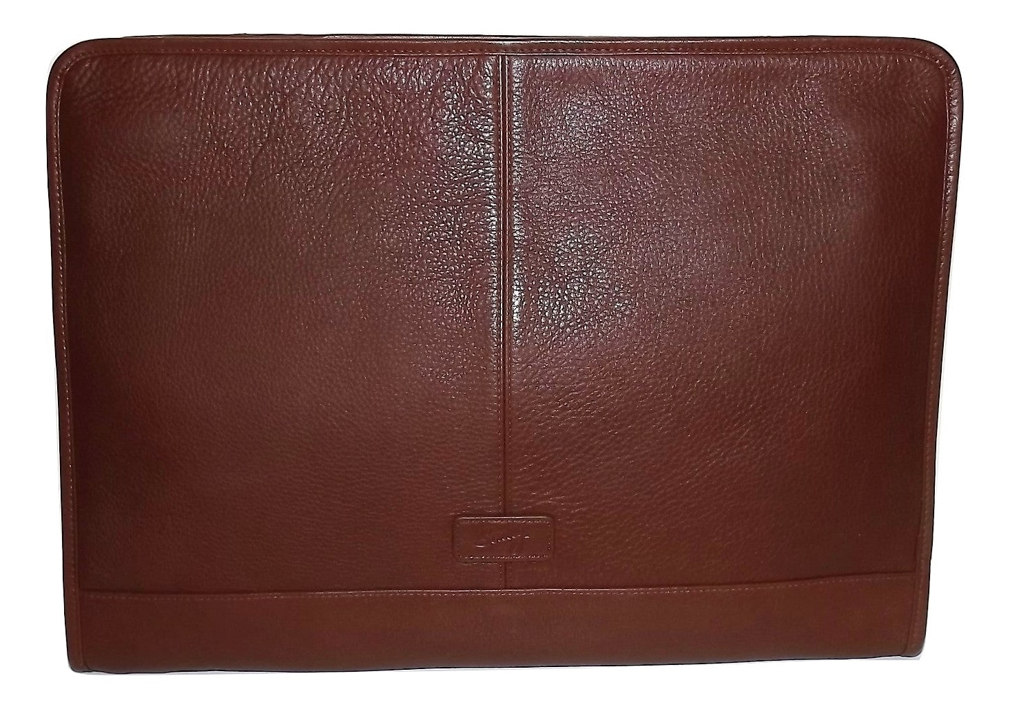 Scully Italian Leather Zippered Business Portfolio with Tablet Pocket