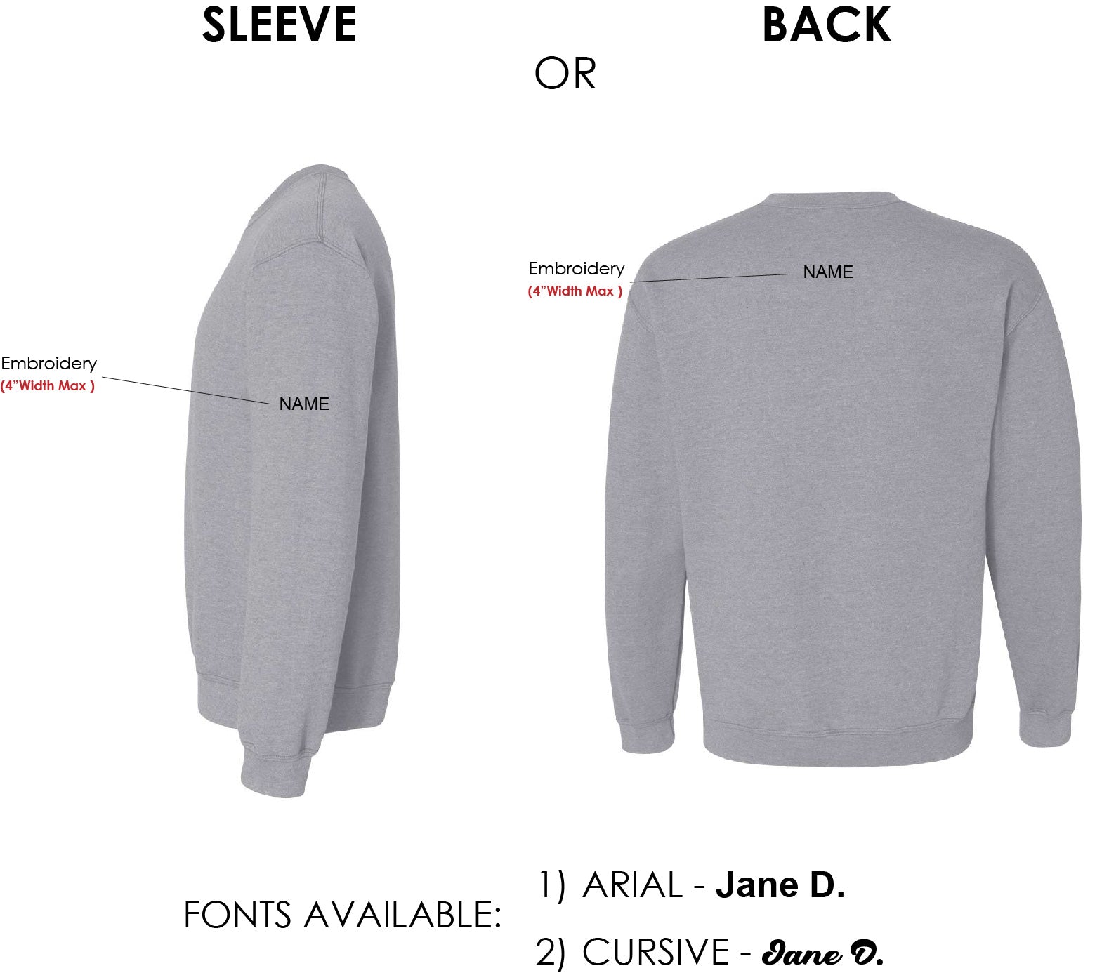 Academy of Media Arts Crewneck Sweater