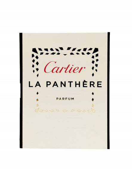 Cartier La Panthere Parfum 1.5ml 0.05 fl. o.z. official perfume sample