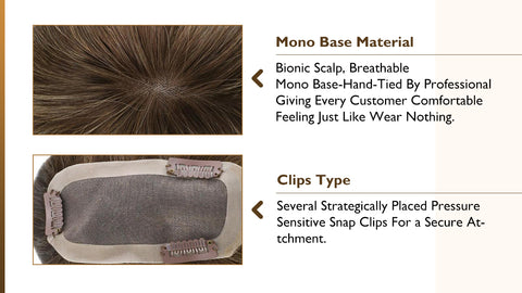hair wig toppers