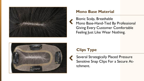 hair wig toppers