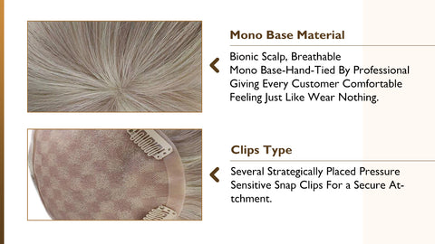 hair wig toppers