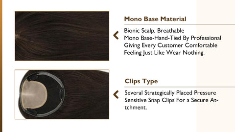 hair wig toppers