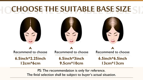 hair wig toppers