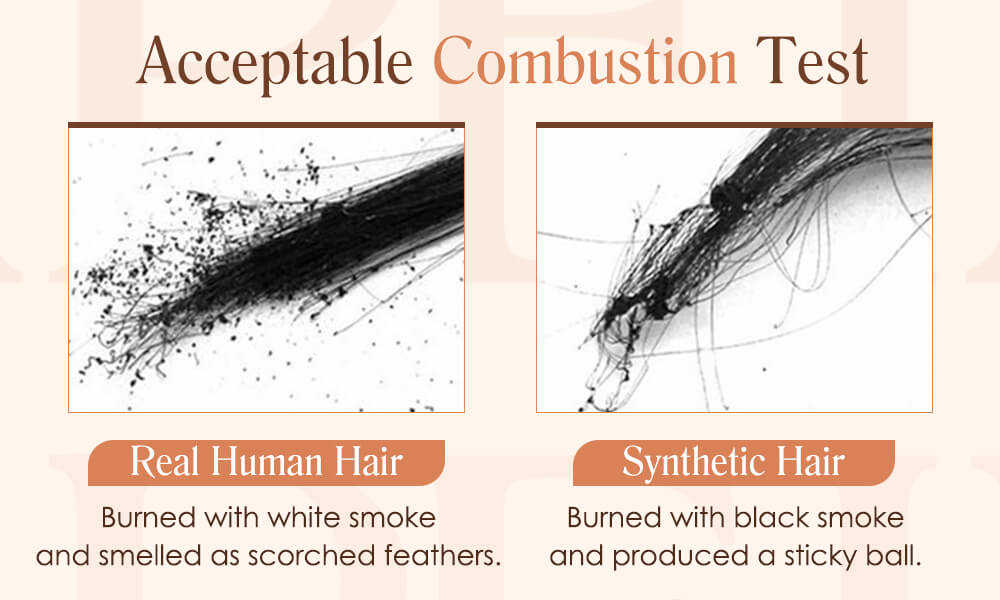 100% real human hair