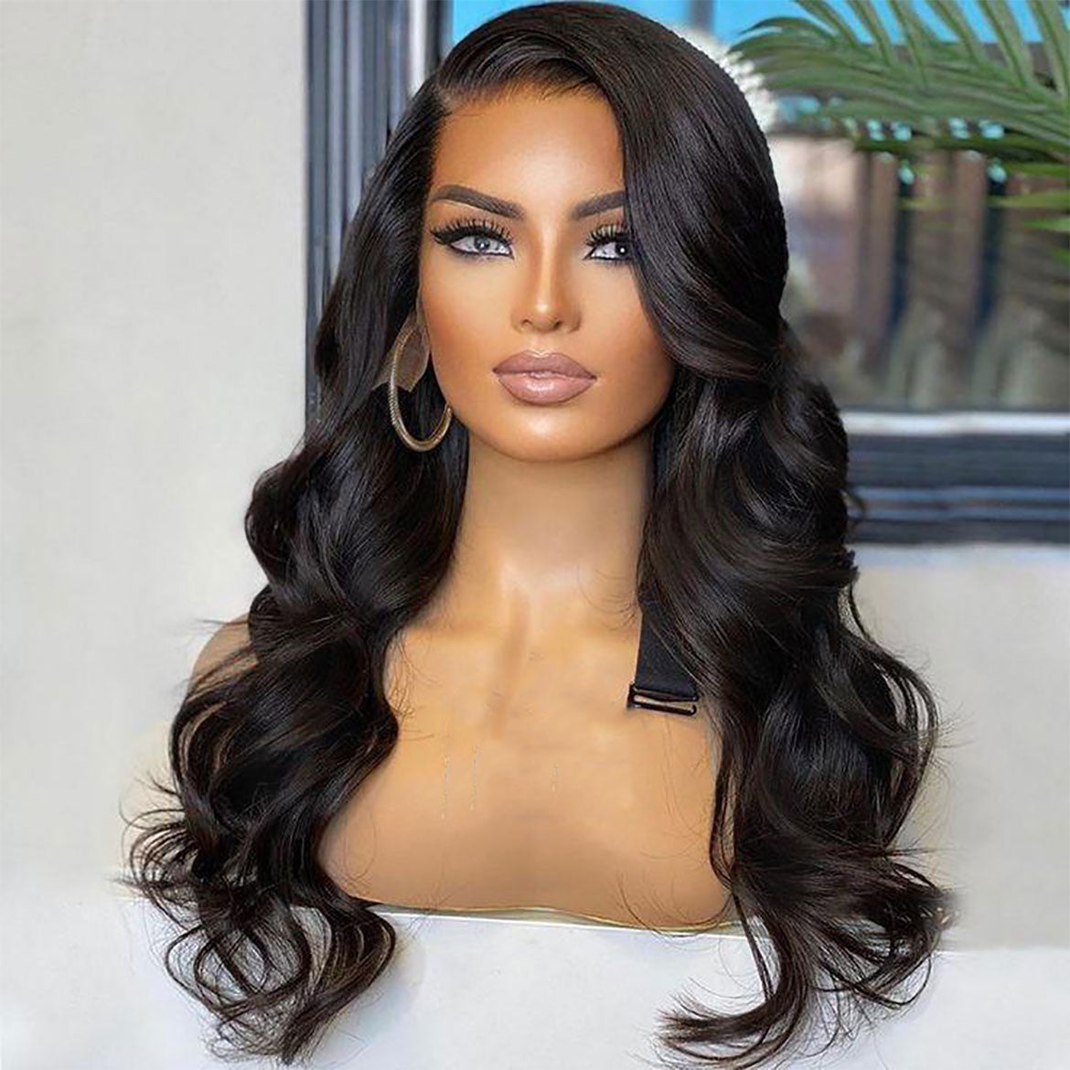 VRBest Invisible Body Wave Human Hair Wigs