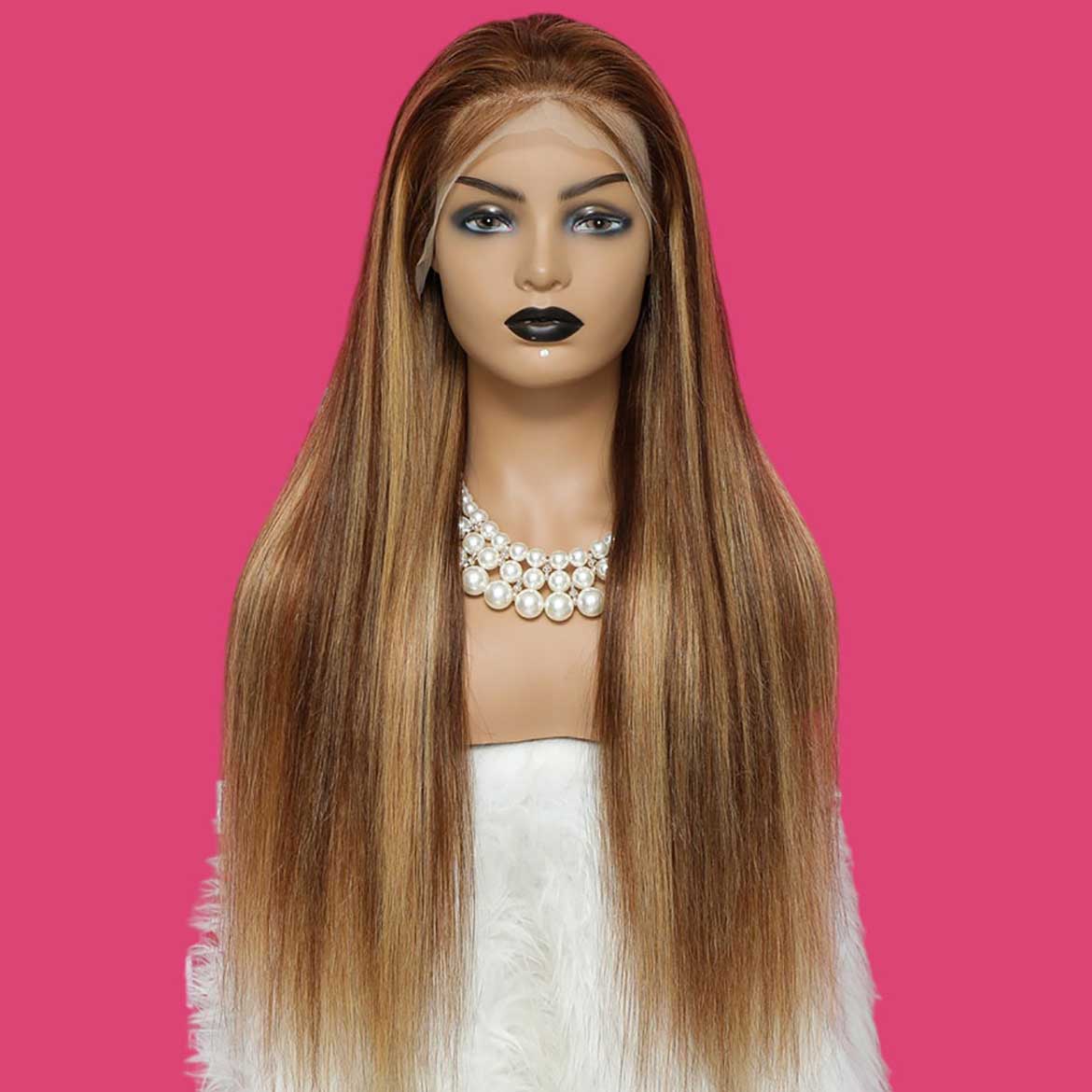 Highlight Straight 13x4 Lace Front Wigs