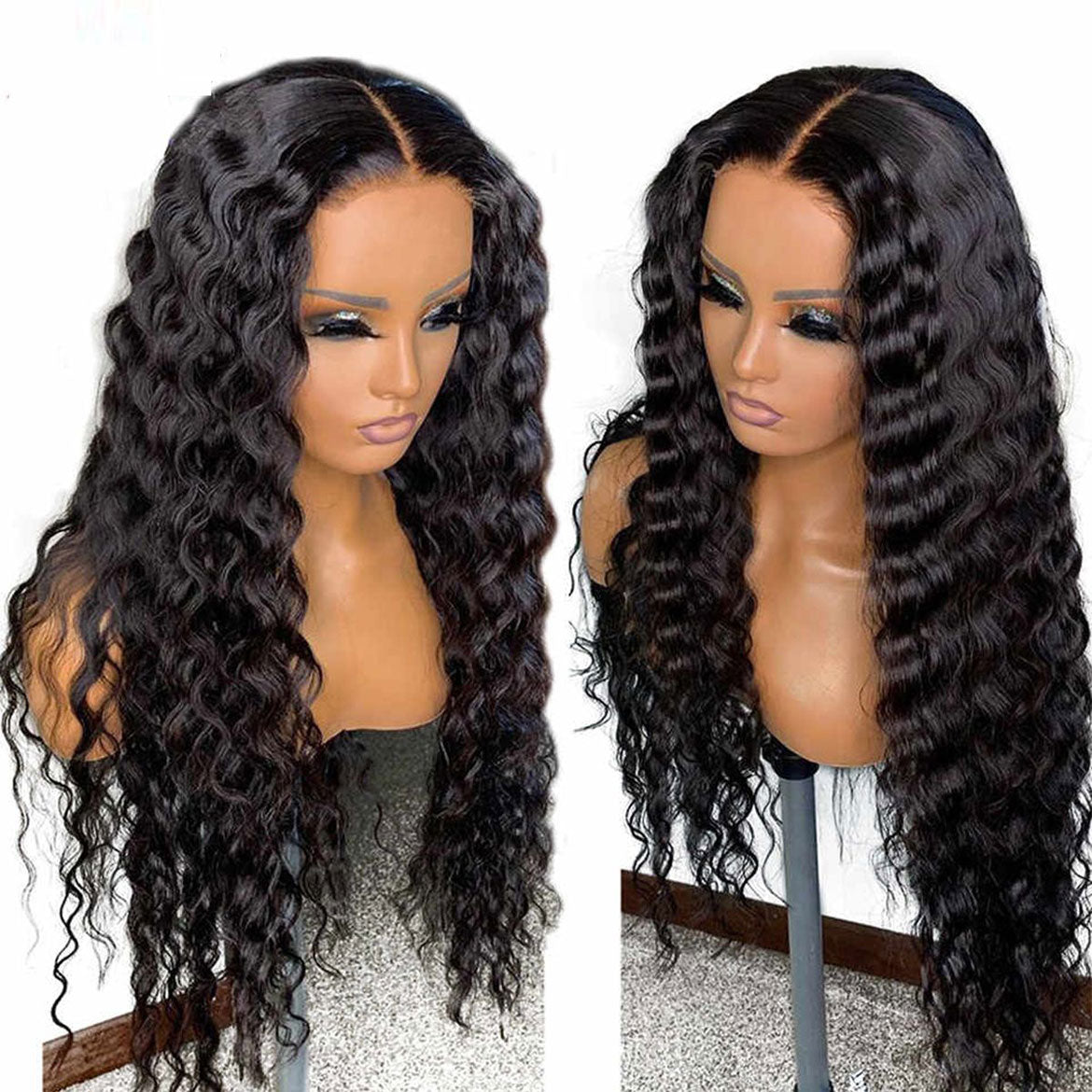Elastic Loose Deep Wave Wigs