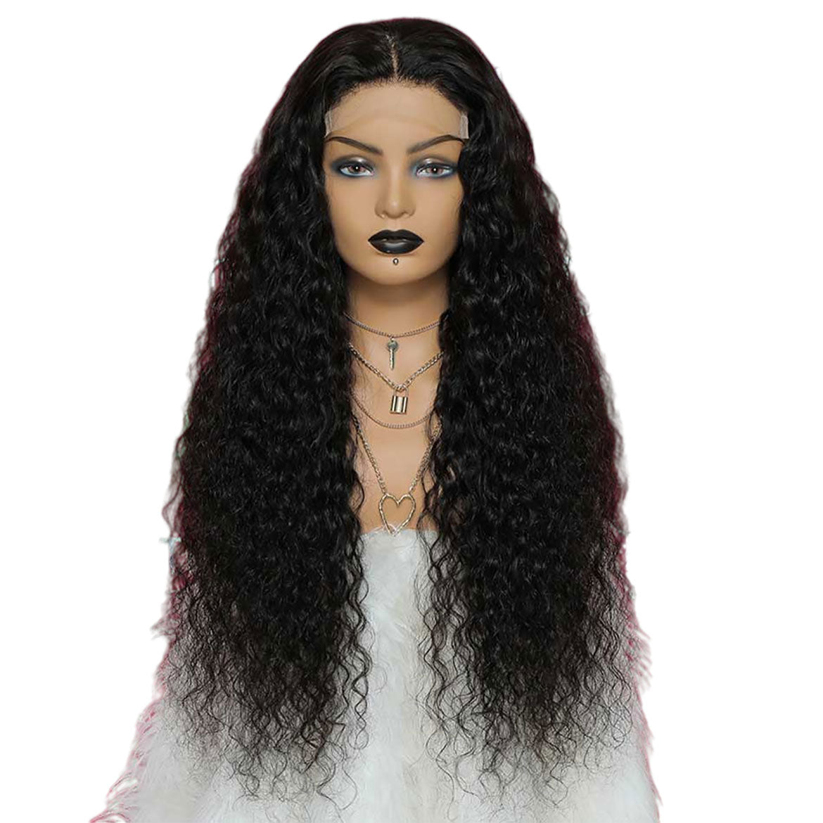 5x5 Lace Closure Wigs Water Wave Wigs