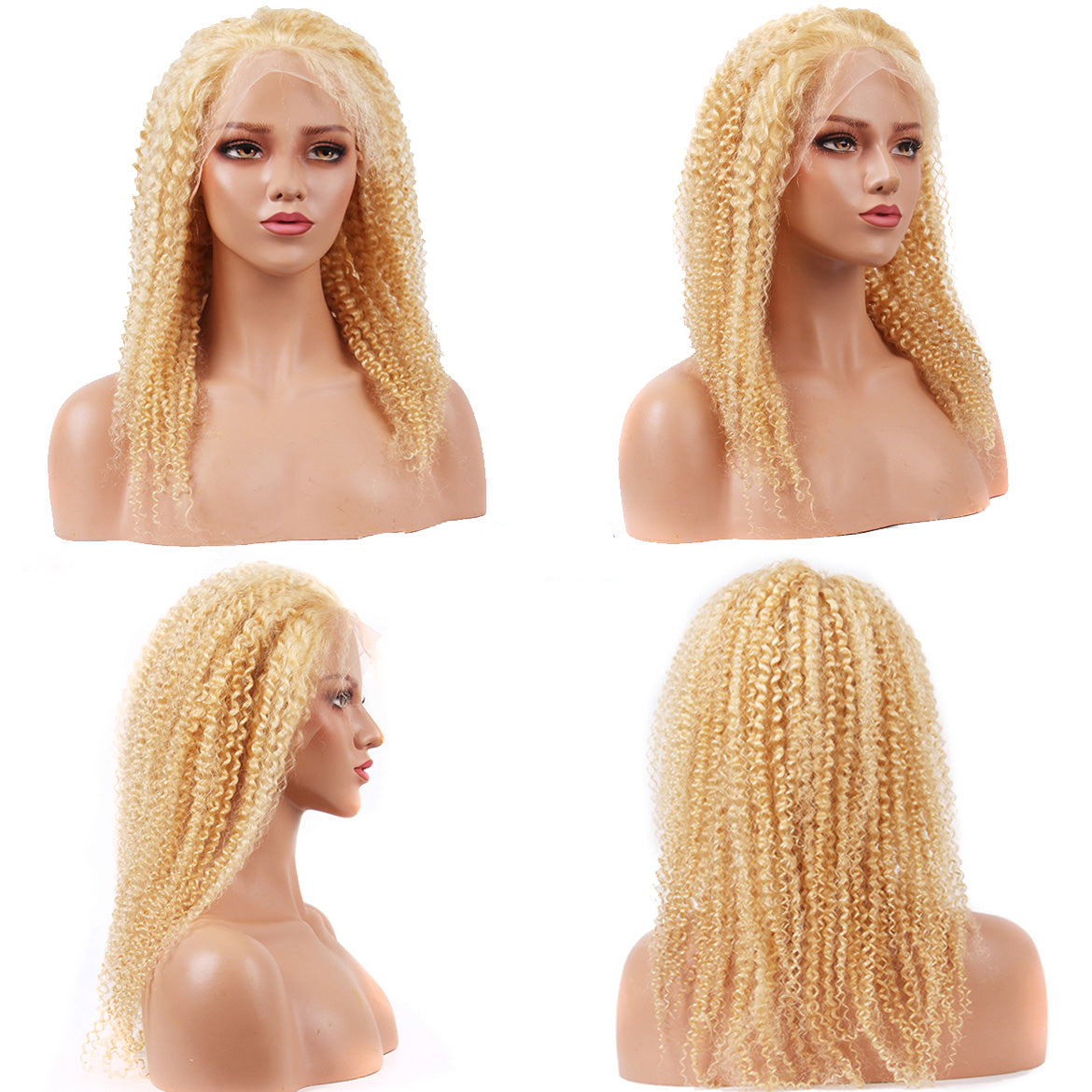 613 Blonde 13x4 Lace Front Human Hair Wigs