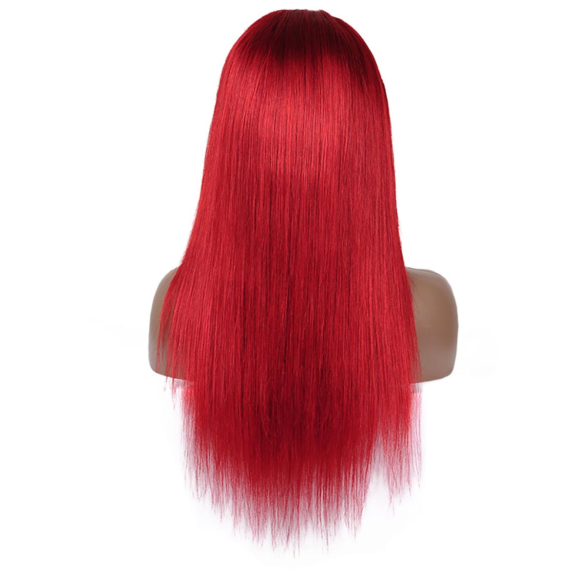 VRBest Red Colored T-Part Lace Wigs