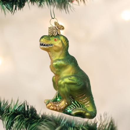 Old World Christmas T-Rex Dinosaur Ornament Sale