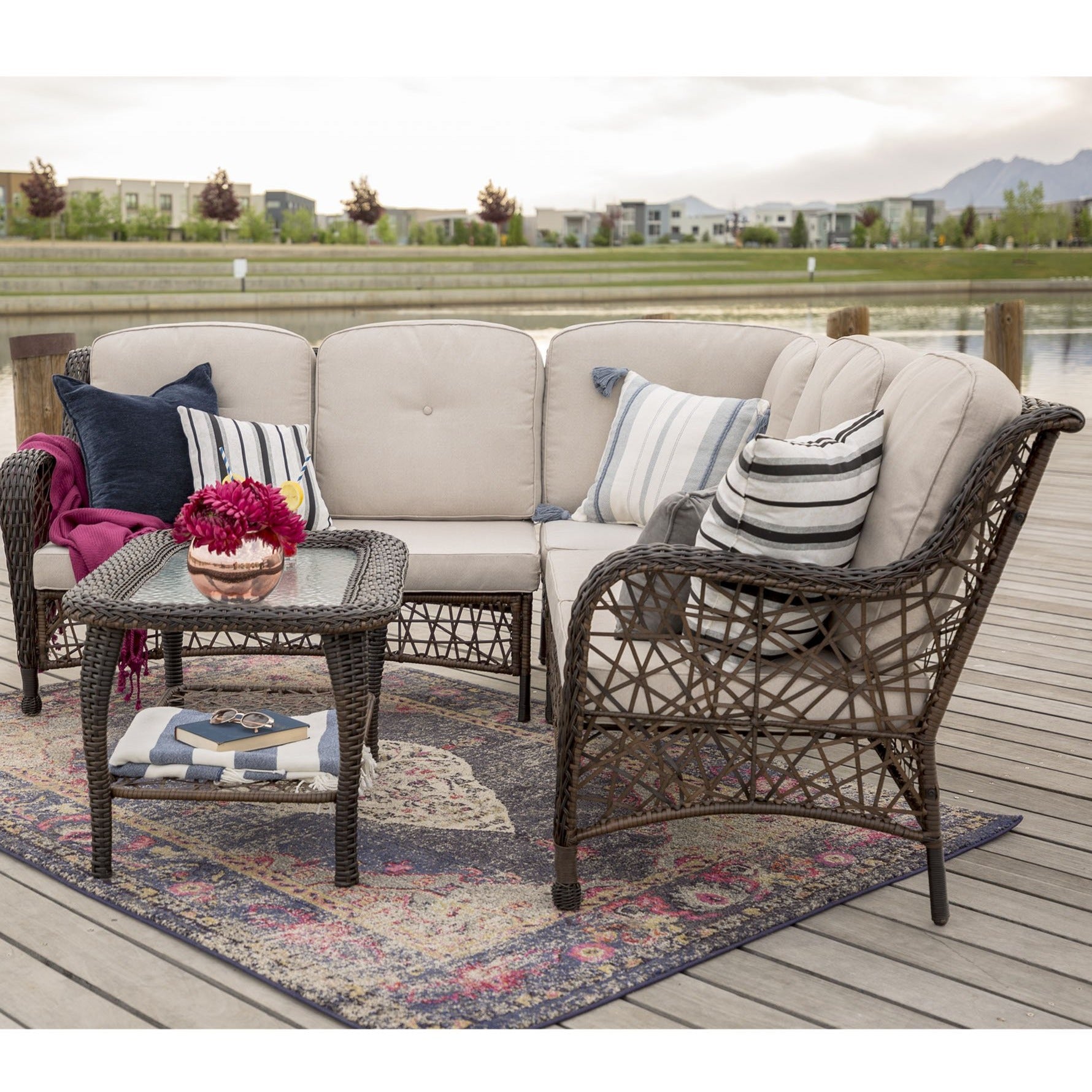 4-Piece Weave Patio Set