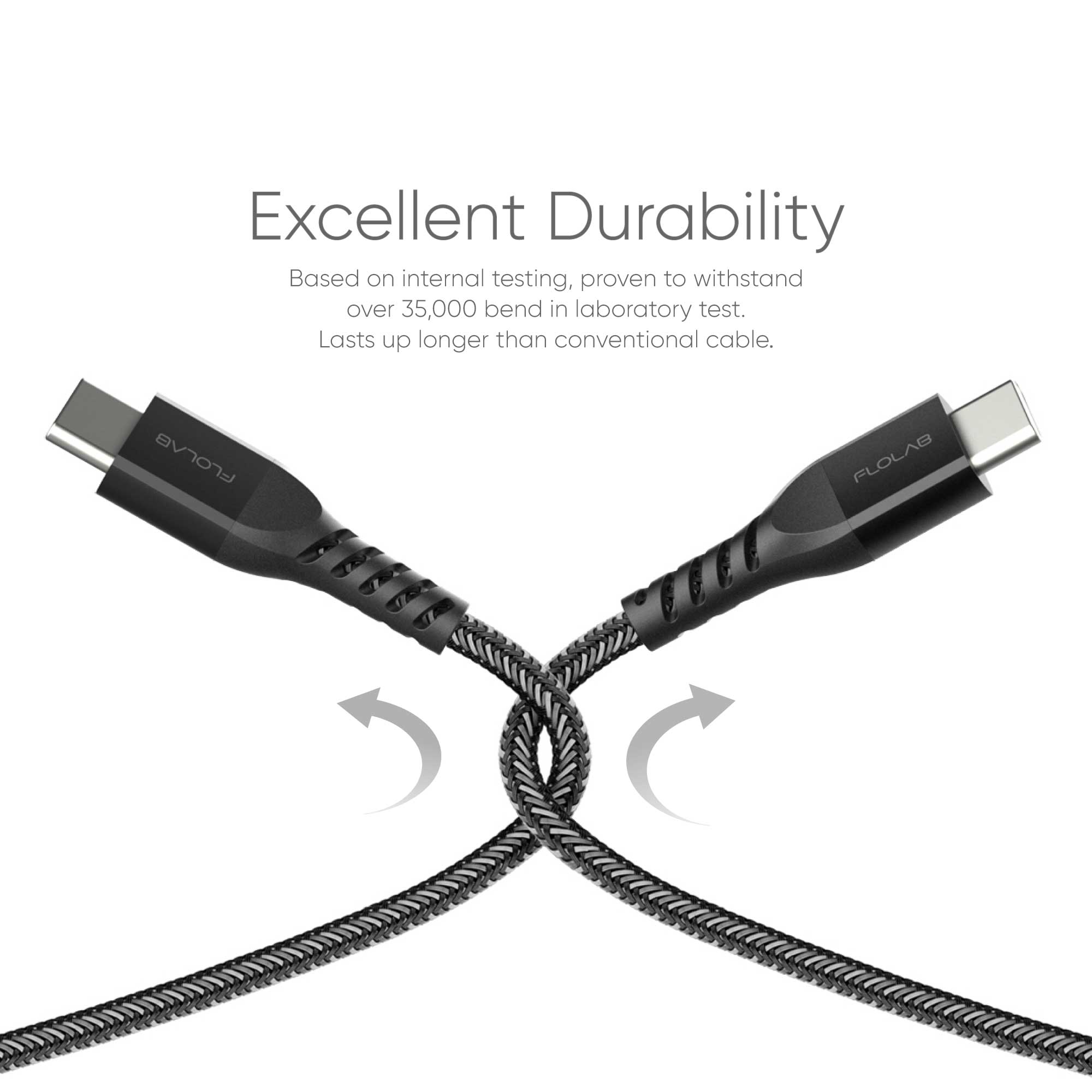 FLOLAB Alumiflo: USB-C to C Cable for Lightning-Fast Charging