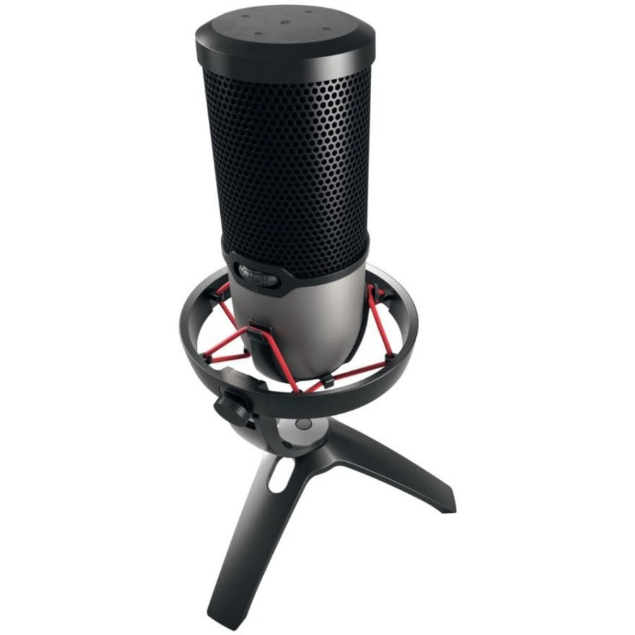 CHERRY UM 6.0 Advanced Wired Microphone - Silver Black - 8.20 ft - 20 Hz to 20 kHz - Cardi