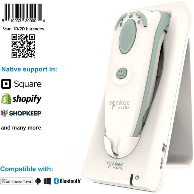 Socket Mobile Durascan D755 Healthcare, Ultimate Bluetooth Scanner