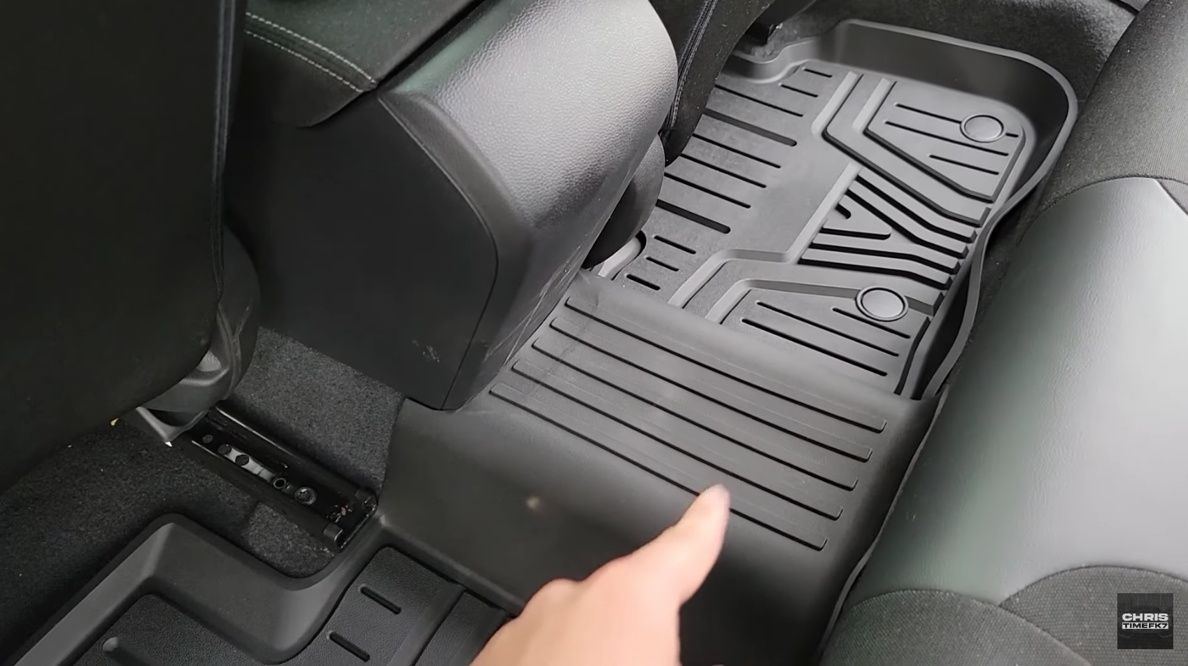 Ylwspeed2000 All Weather TPE Floor Mats For 2016-2021 Honda Civic Sedan & Hatchback - 3-Piece