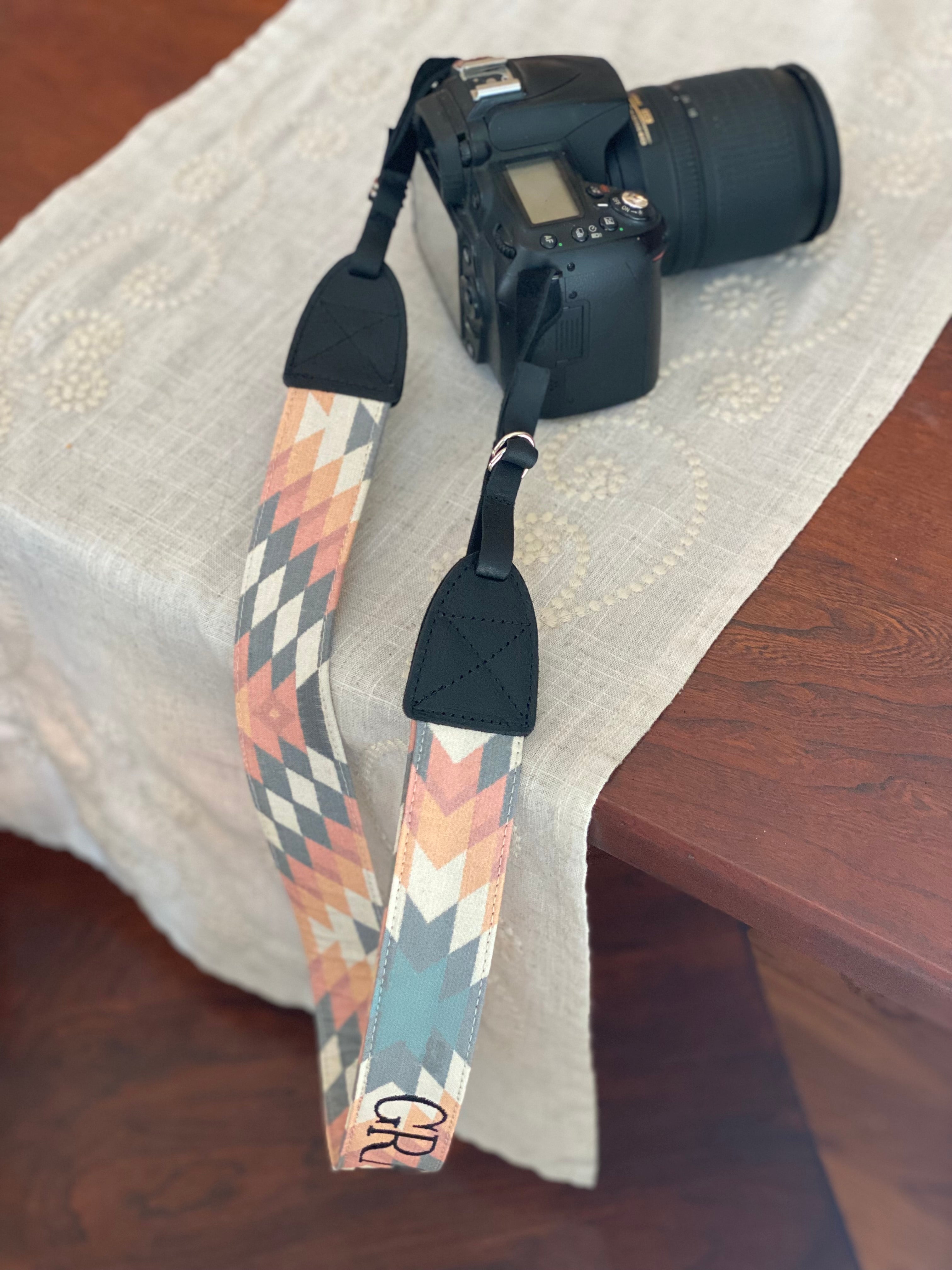 Personalized Camera Strap | Girly Southwest Camera Strap | Duke & Fox?