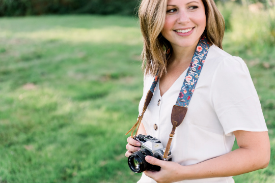 Personalized Camera Strap | Girly Southwest Camera Strap | Duke & Fox?