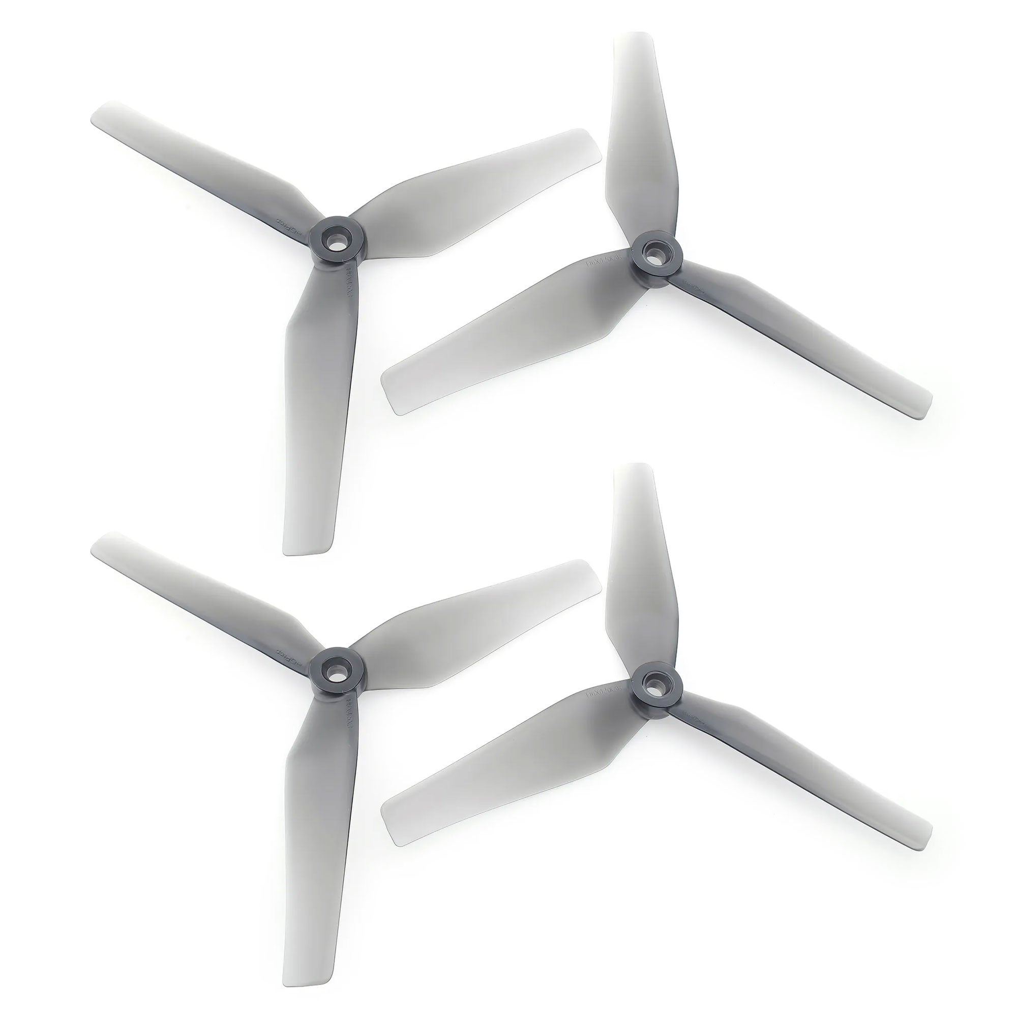 HQProp D6X4.5X3 6045 6 Inch 3-Blade Propellers Set (2x CW / 2x CCW) Poly Carbonate