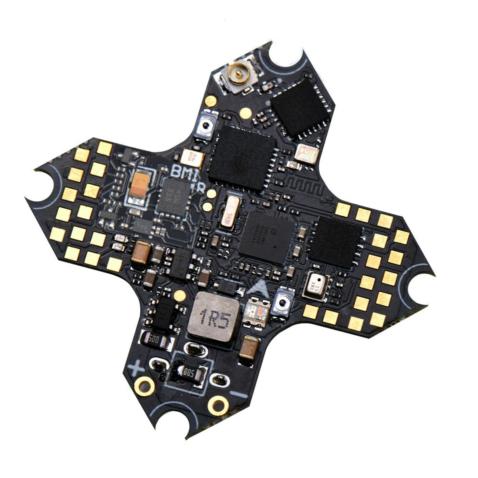 JHEMCU GSF405A-BMI 4-in-1 F4 Flight Controller AIO 1-2S ESC 5A Built-In ELRS Receiver 2.4GHz