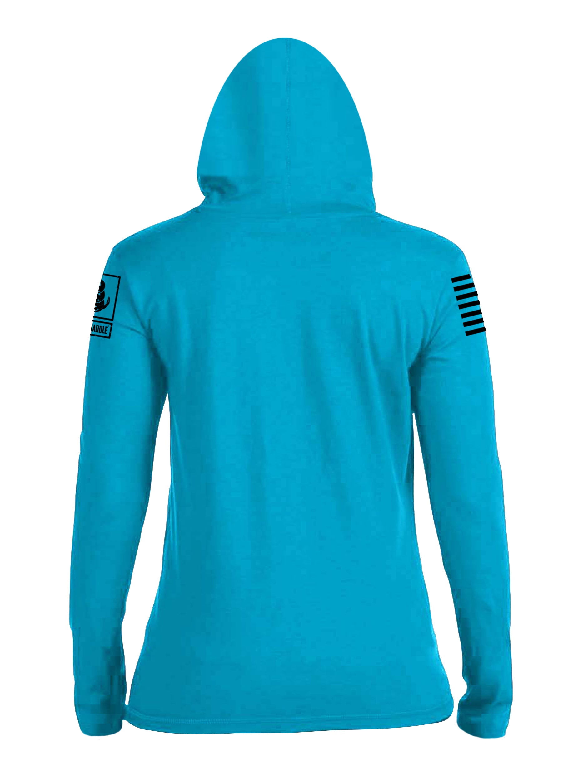 Battleraddle Best Guns Womens Cotton Lightweight Hoodie