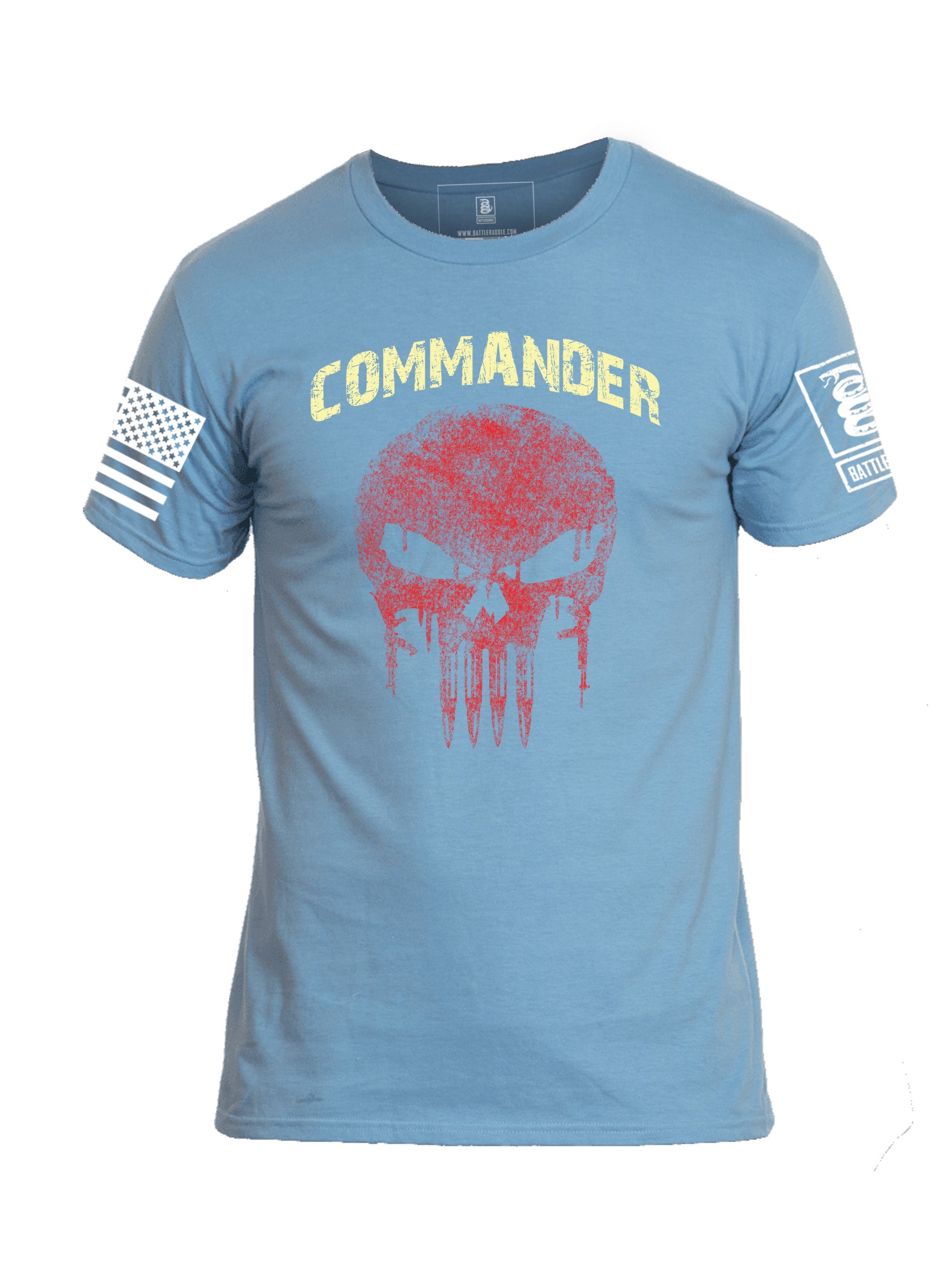 Battleraddle Commander Mens Cotton Crew Neck T Shirt