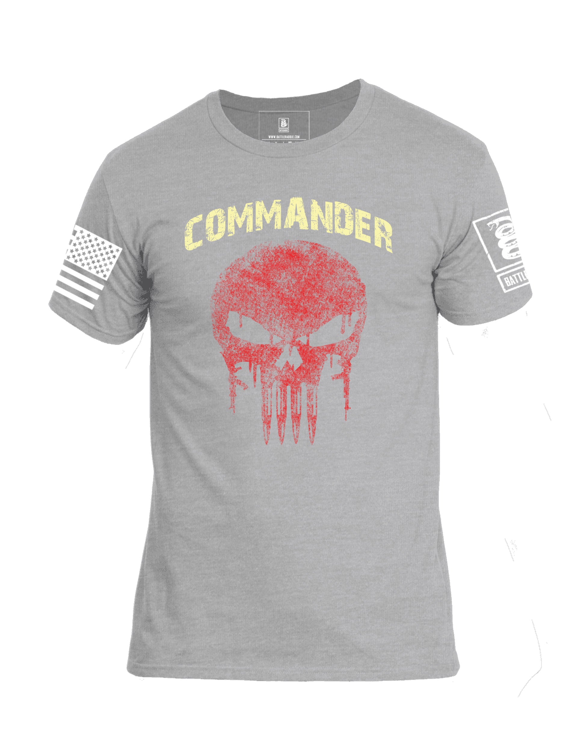 Battleraddle Commander Mens Cotton Crew Neck T Shirt