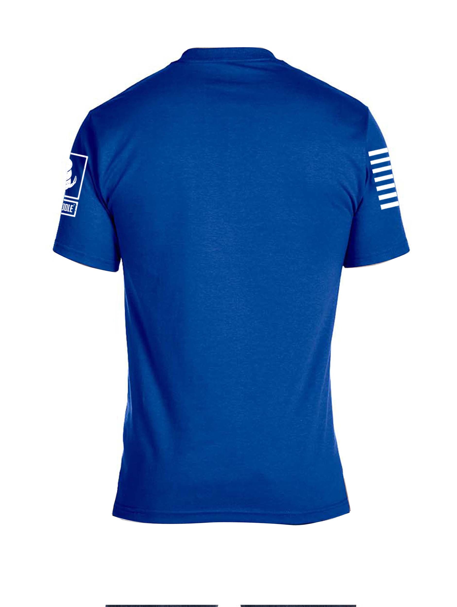 Battleraddle Basic Line Sleeve Print Mens Blended T Shirt