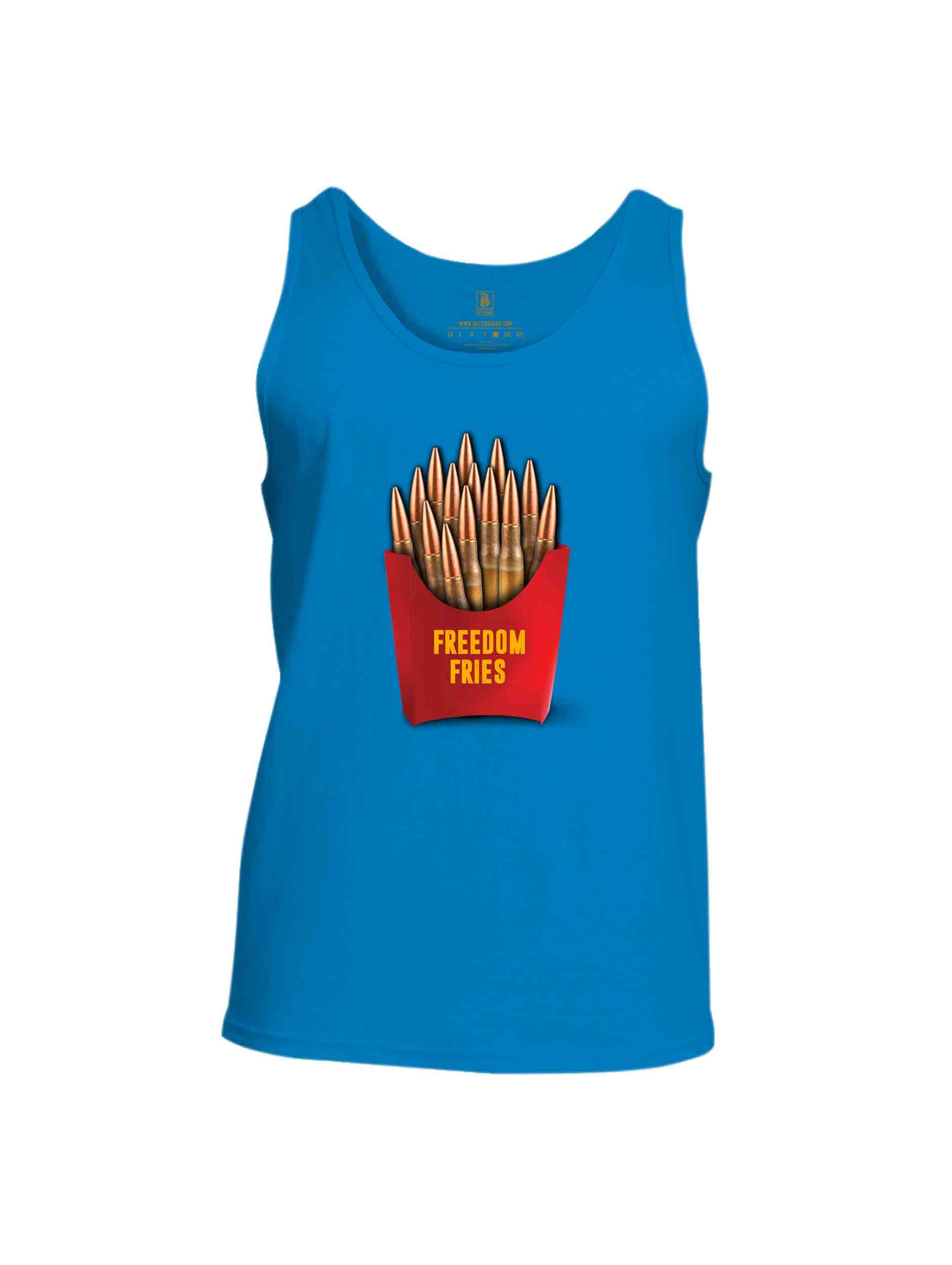 Battleraddle Freedom Fries Mens Cotton Tank Top