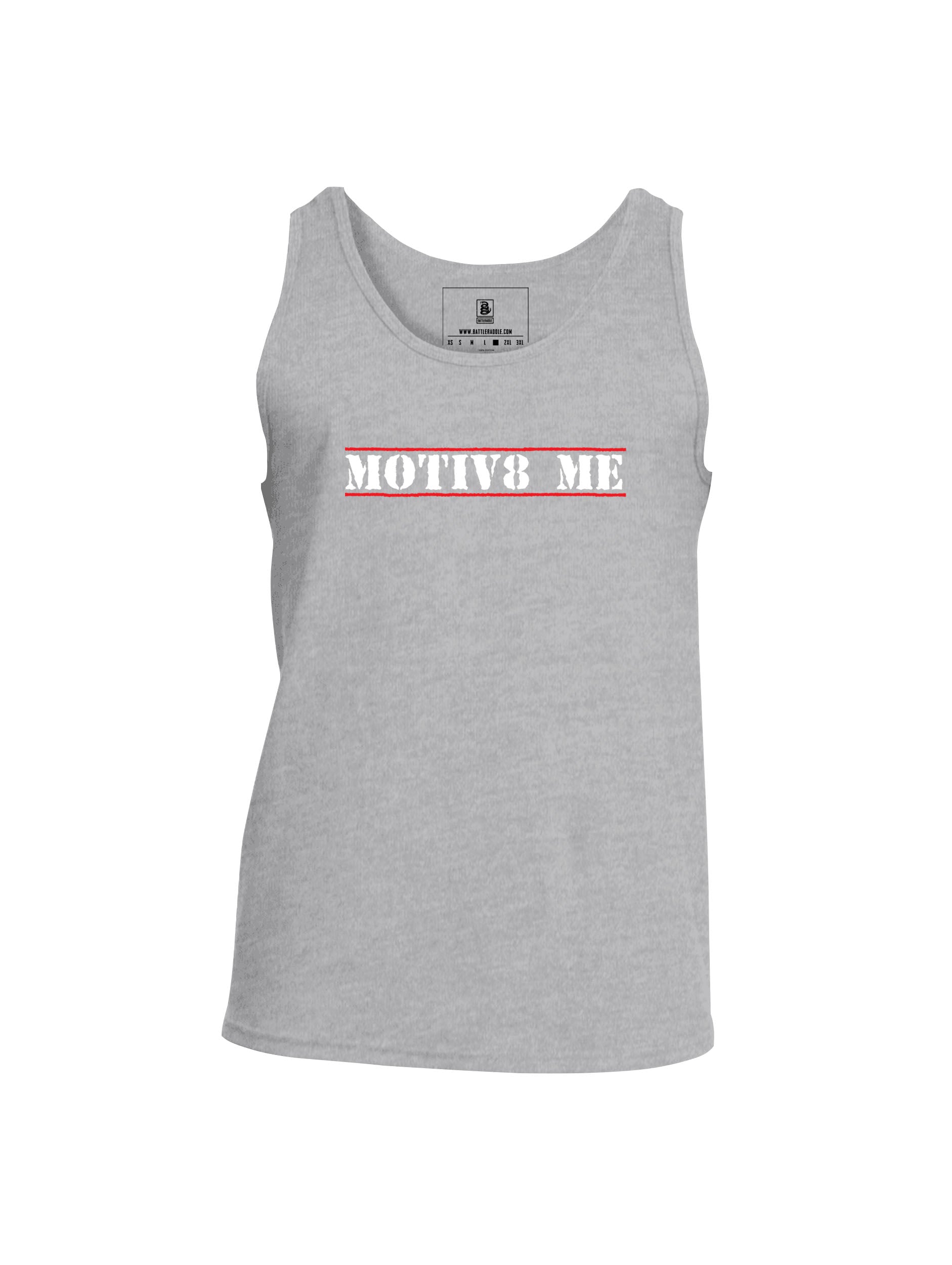 Battleraddle Motiv8 Me Mens Cotton Tank Top